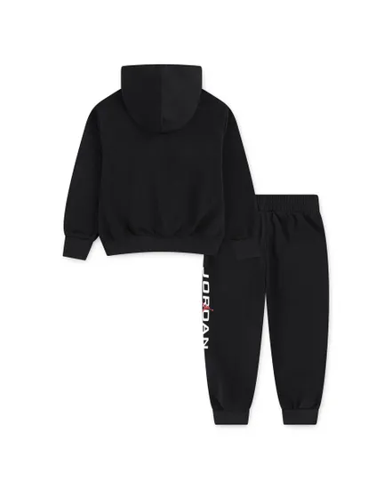 Ensemble de survetement Bébé JDB MJ STRETCH HBR FLC SET Noir