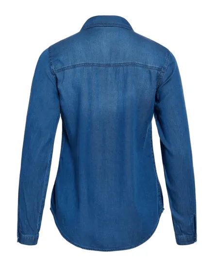 Chemisier Femme VIBISTA DENIM SHIRT NOOS Bleu Foncé