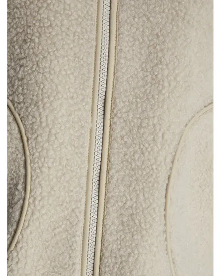 Gilet sans manche Femme JXDAWN TEDDY VEST OTW Beige