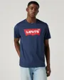 T-shirt Homme GRAPHIC SET-IN NECK Bleu