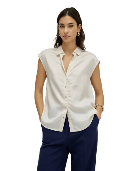 Blouse Sans Manches Femme Basic