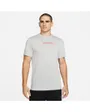 T-shirt manches courtes Homme M NK DF TEE DB NK PRO 2 Gris