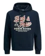 Sweat à Capuche Homme JJELOGO SWEAT HOOD 2 COL 25/26 NOOS