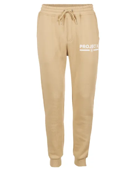 Pantalon de survetement Homme JOGGING LOGO Beige