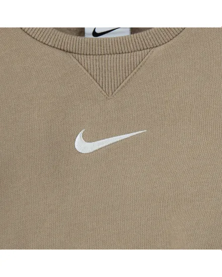 Ensemble de survetement Bébé NKN ESSENTIAL FLEECE CREW SET Marron