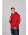 Sweatshirt à capuche manches longues Homme LARIANT - H - SWEAT Rouge