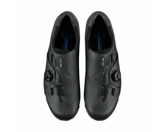 Chaussures VTT Homme XC3 LARGES Noir
