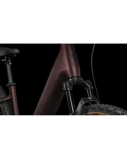 VTT électrique semi rigide Unisexe REACTION HYBRID SLX 750 Bordeaux