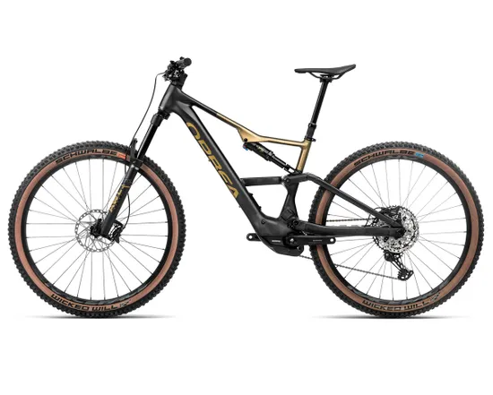 VTT électrique tout suspendu Unisexe RISE SL H20 Noir/Vert Olive