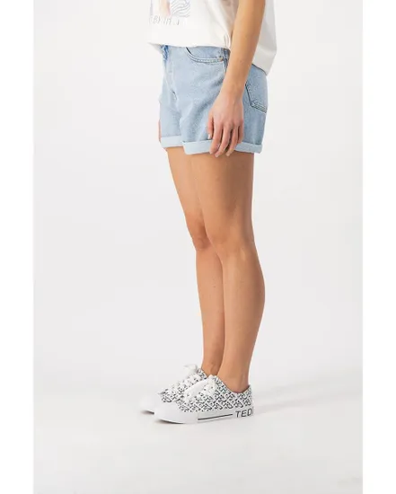 Short Femme S-MOM ROLLER USED Bleu