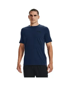 T-shirt Homme UA M SPORTSTYLE LC SS Bleu