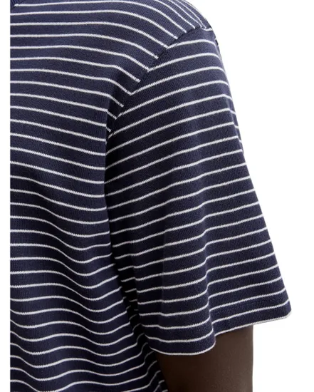 Tee Shirt Homme Jjedover Striped Tee Ss Crew Neck Sn