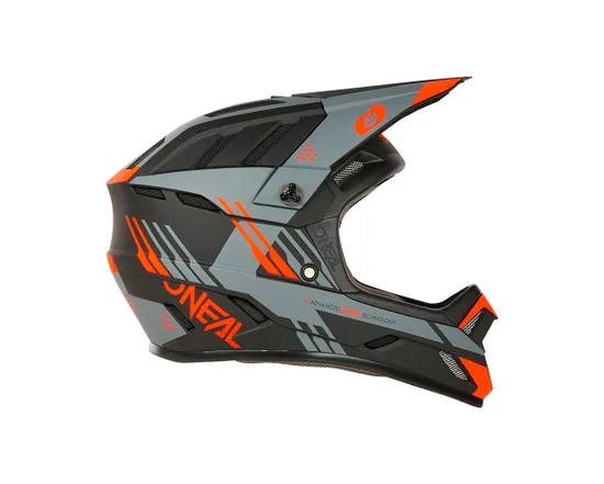 Casque intégral Unisexe BACKFLIP STRIKE Noir/Gris/Rouge