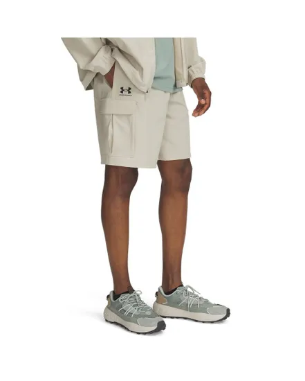 Short Homme UA VIBE WOVEN CARGO SHORT Beige