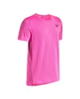 T-shirt Enfant UA TECH VENT JACQUARD SS Rose
