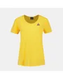 T-Shirt Femme ESS TEE SS N1 W Jaune