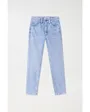 Jean Femme GLAMOUR CROP SLIM BL Bleu