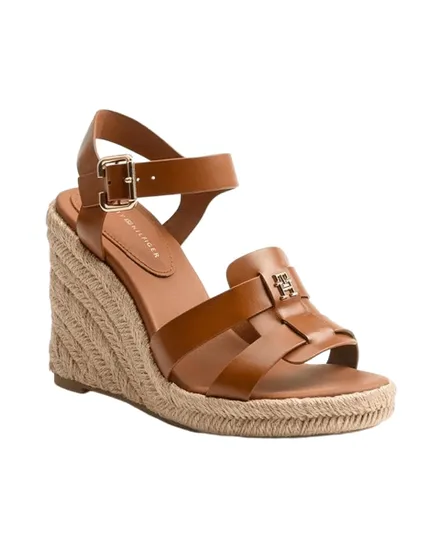Sandales Compensées Femme Espadrille High Wedge