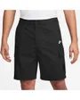 Short Homme M NK CLUB WVN CARGO Noir