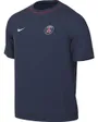 T-shirt de Football manches courtes Homme PSG M NK TRAVEL TOP SS Bleu