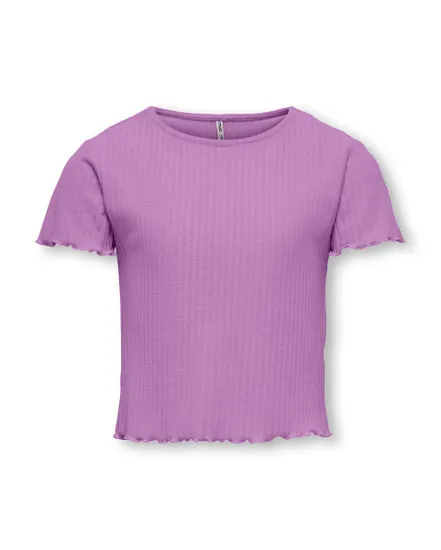 T-shirt manches courtes Enfant KOGNELLA S/S O-NECK TOP NOOS JRS Violet