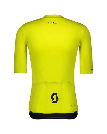 Maillot manches courtes Homme RC PREMIUM Jaune/Noir