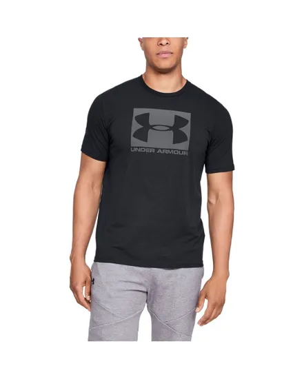 T-shirt de sport homme UA BOXED SPORTSTYLE SS Noir