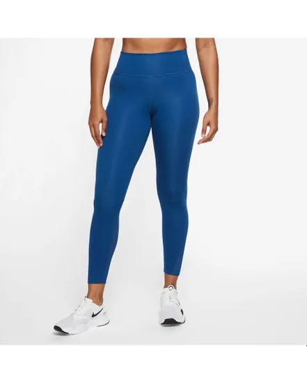 Legging Femme W NK ONE DF MR 7/8 TGT Bleu