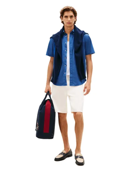 Chemise Homme Flex Poplin Solid S/S Shirt