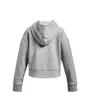 Sweat à capuche Enfant UA RIVAL FLEECE CROP HOODIE Gris