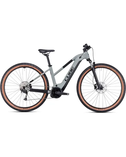 VTT électrique semi rigide Femme REACTION HYBRID PERFORMANCE 500 Gris/Noir