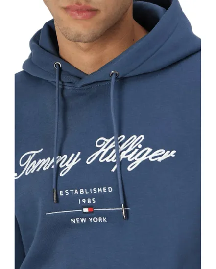 Sweat à capuche Homme SCRIPT LOGO HOODY Bleu