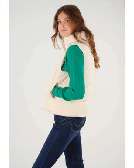 Doudoune sans manches Femme RAYIA JK W Beige