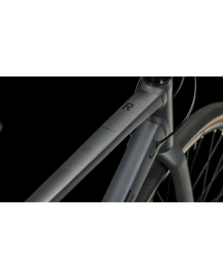 Vélo gravel Unisexe NUROAD RACE Gris/Noir