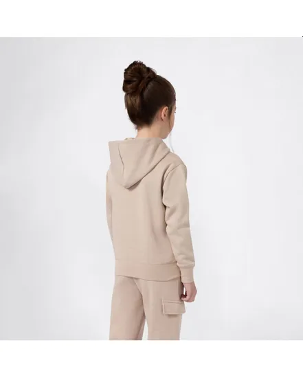 Sweat à capuche Fille Beige