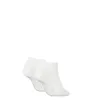 Lot de 2 paires de chaussettes Femme CK WOMEN SNEAKER 2P SHINY LOGO Blanc