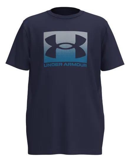 T-SHIRT GARÇON Enfant UA B BOXED SPORTS UPDATE SS Bleu