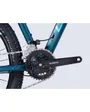 VTT semi rigide Femme EDGE 5.7 W Bleu