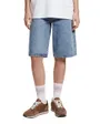 Short Jean Femme Skater Denim Mi-Haute
