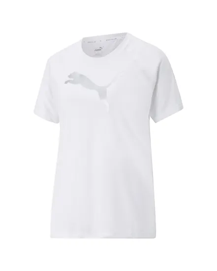 T-shirt manches courtes Femme W EVO TEE Blanc