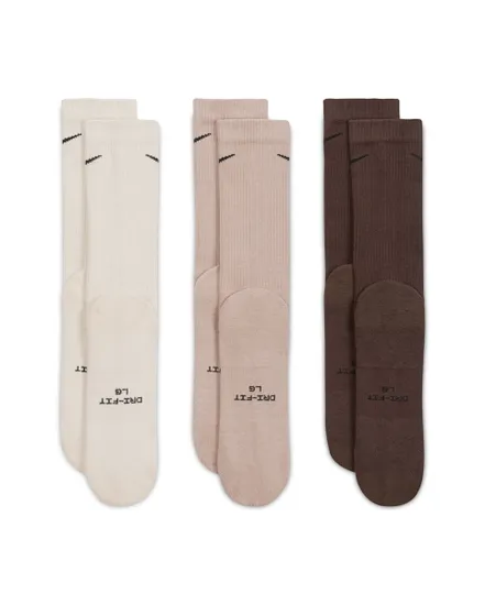 Lot de 3 chaussettes Unisexe U NK ED ELVD CRW 3P - 144 Multicolore