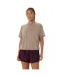 T-shirt Femme NAGINO RUN SS TOP Beige