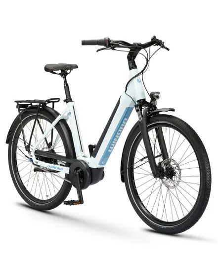 Vélo électrique urbain Unisexe SINUS N8 WAVE Blanc