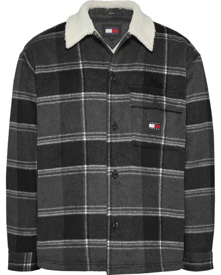 Surchemise Homme TJM CHECK SHERPA OVE Noir
