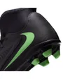 Crampons Enfant JR PHANTOM 6 HIGH CLUB FG/MG Noir