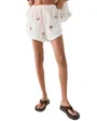 Short Femme Pckiana Broderie Tropicale