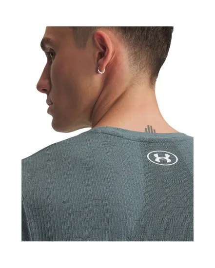 T-shirt Homme VANISH SEAMLESS SS Bleu