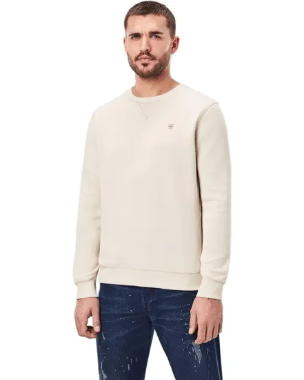 Sweat col rond Homme PREMIUM CORE R SW LS Beige