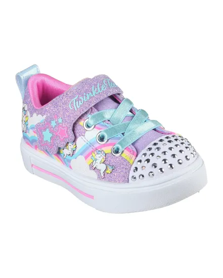 Chaussures Bébé fille TWINKLE TOES : TWINKLE SPARKS - JUMPIN Violet