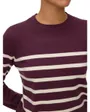 Pullover Femme Col Rond Manches Longues